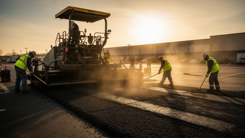 Asphalt Paving materials and craftsmanship in Fulshear